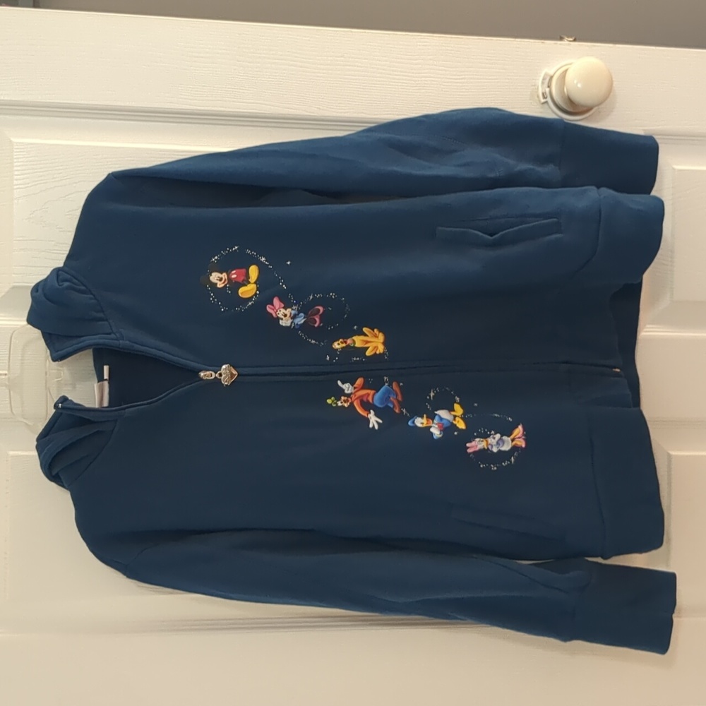 Disney hooded zip up jacket